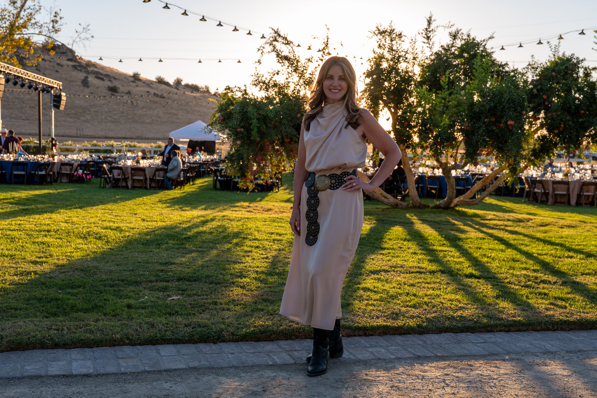 Micshel Kalkowski at Boots Out for Kids at Academy Homestead Ranch