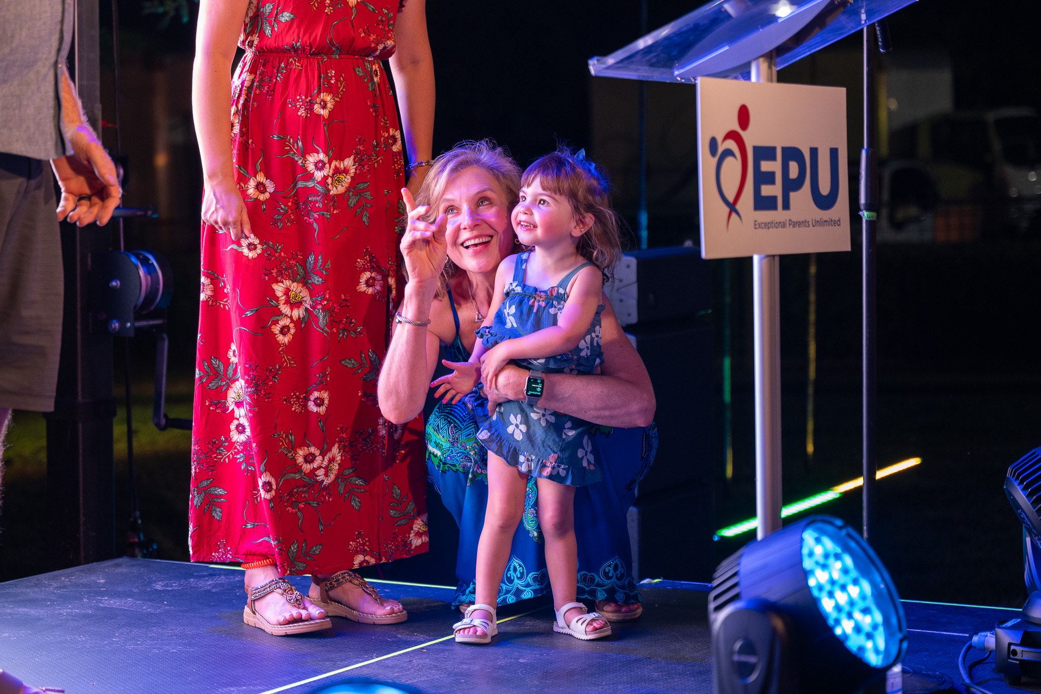 Dani Cabrera behind the camera at the 2025 EPU Fiesta de los Niños in Fresno, California